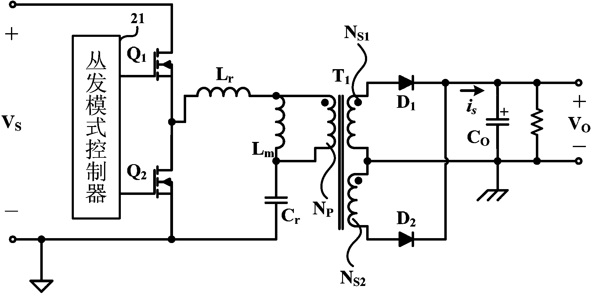 LLC series resonance power converter