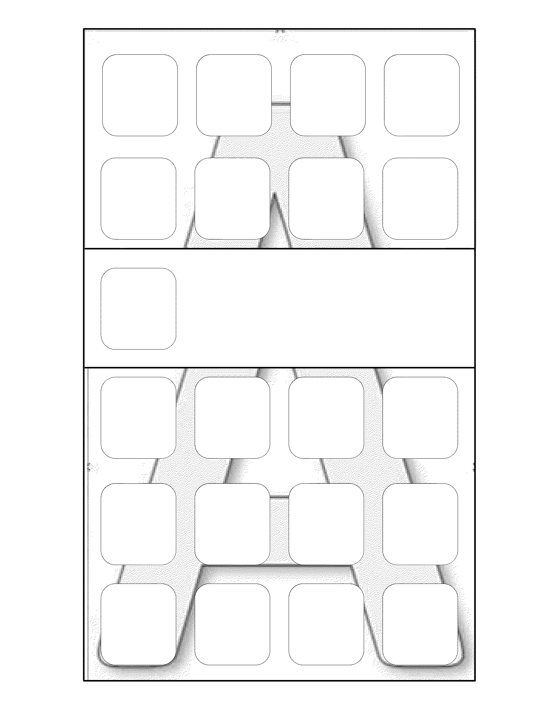 Display and management of application icons