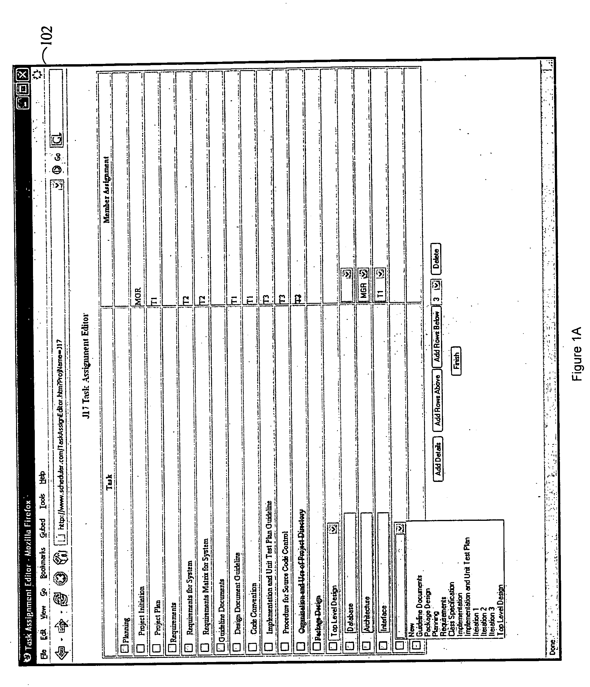 Consolidation of member schedules with a project schedule in a network-based project schedule management system