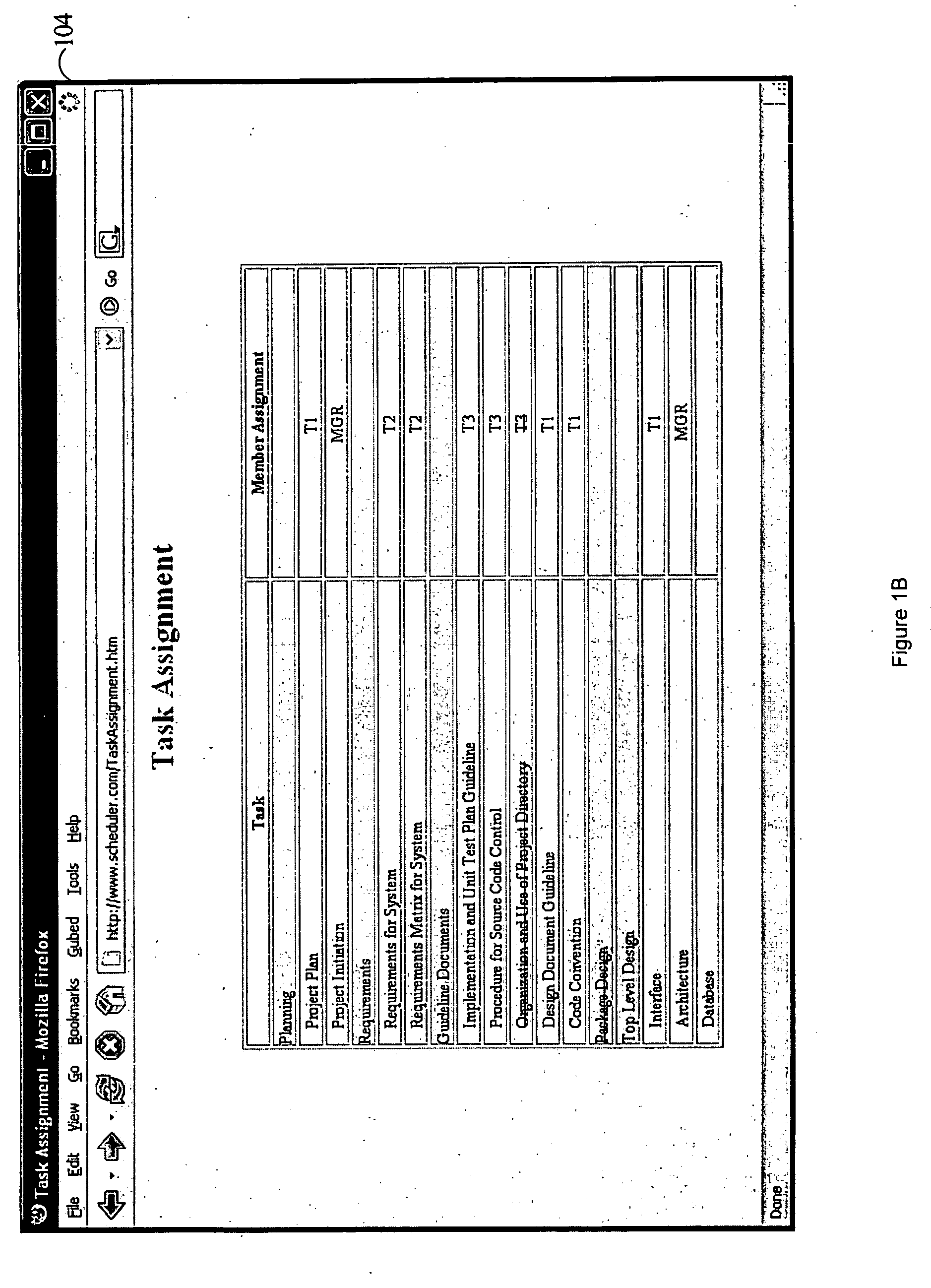 Consolidation of member schedules with a project schedule in a network-based project schedule management system