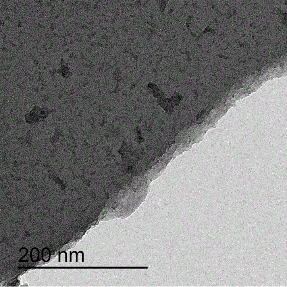 Thin-wall foam carbon material with nanoscale wall thickness and preparation method thereof