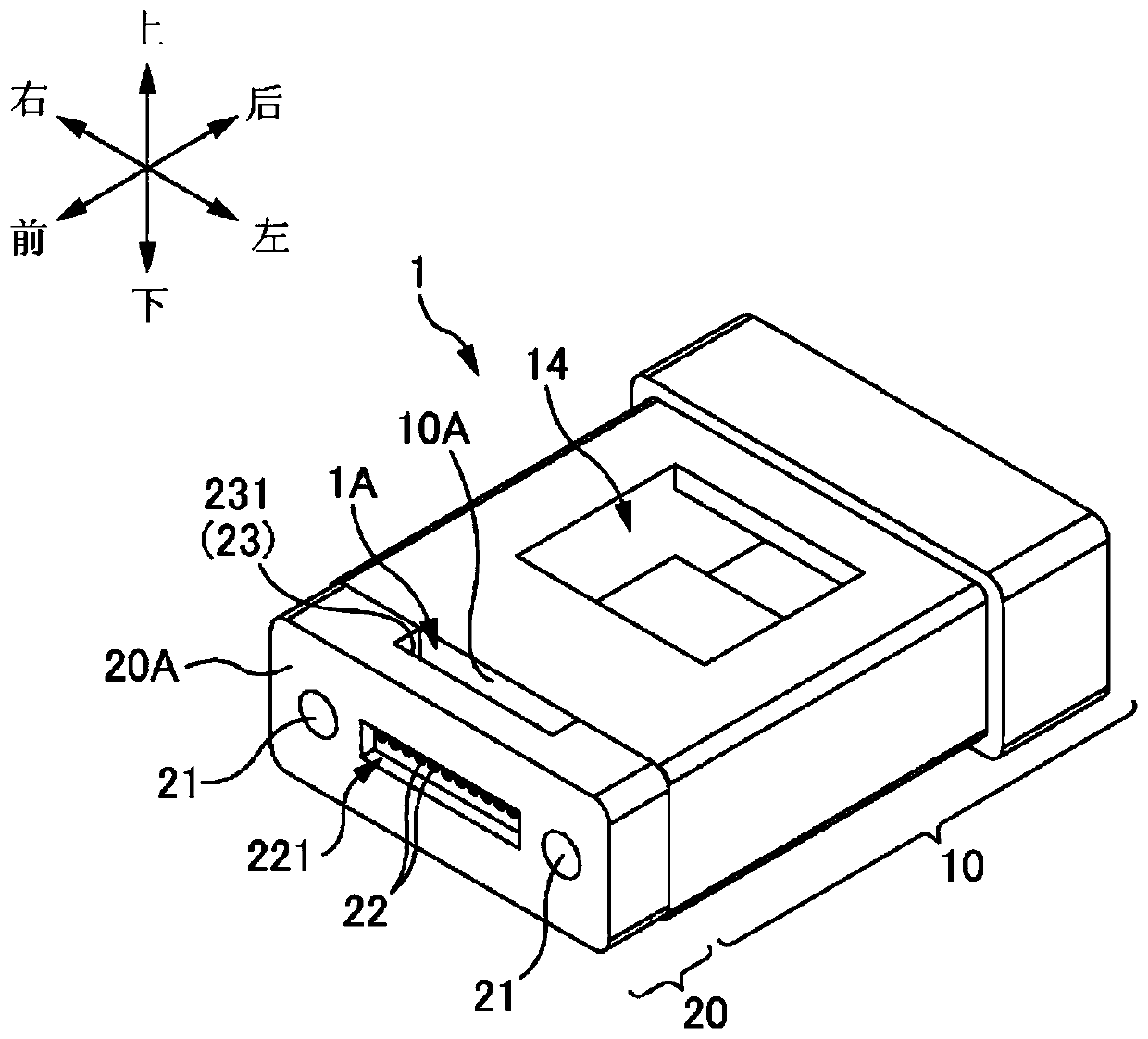 Ferrule structure, ferrule structure with fiber, and method for manufacturing ferrule structure with fiber