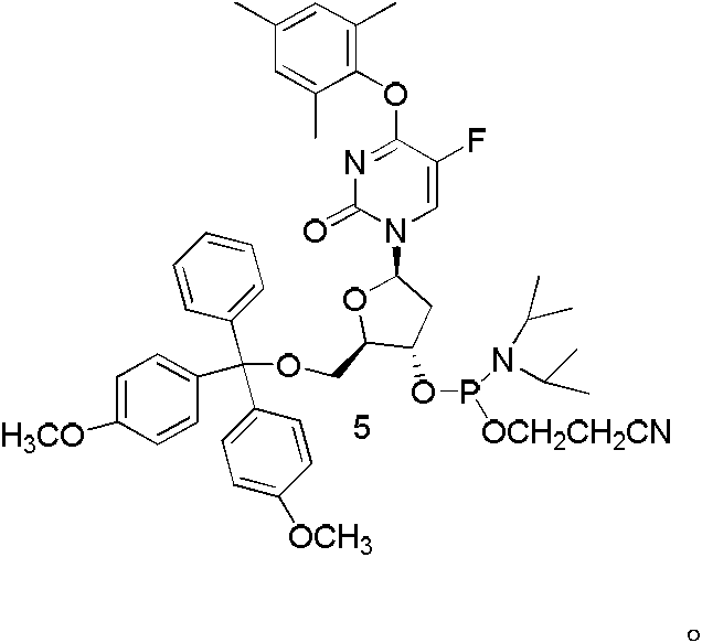 Method for using 5-flucytosine for real-time monitoring of deoxyribonucleic acid (DNA) deamination process of human immunodeficiency virus-1 (HIV-1)