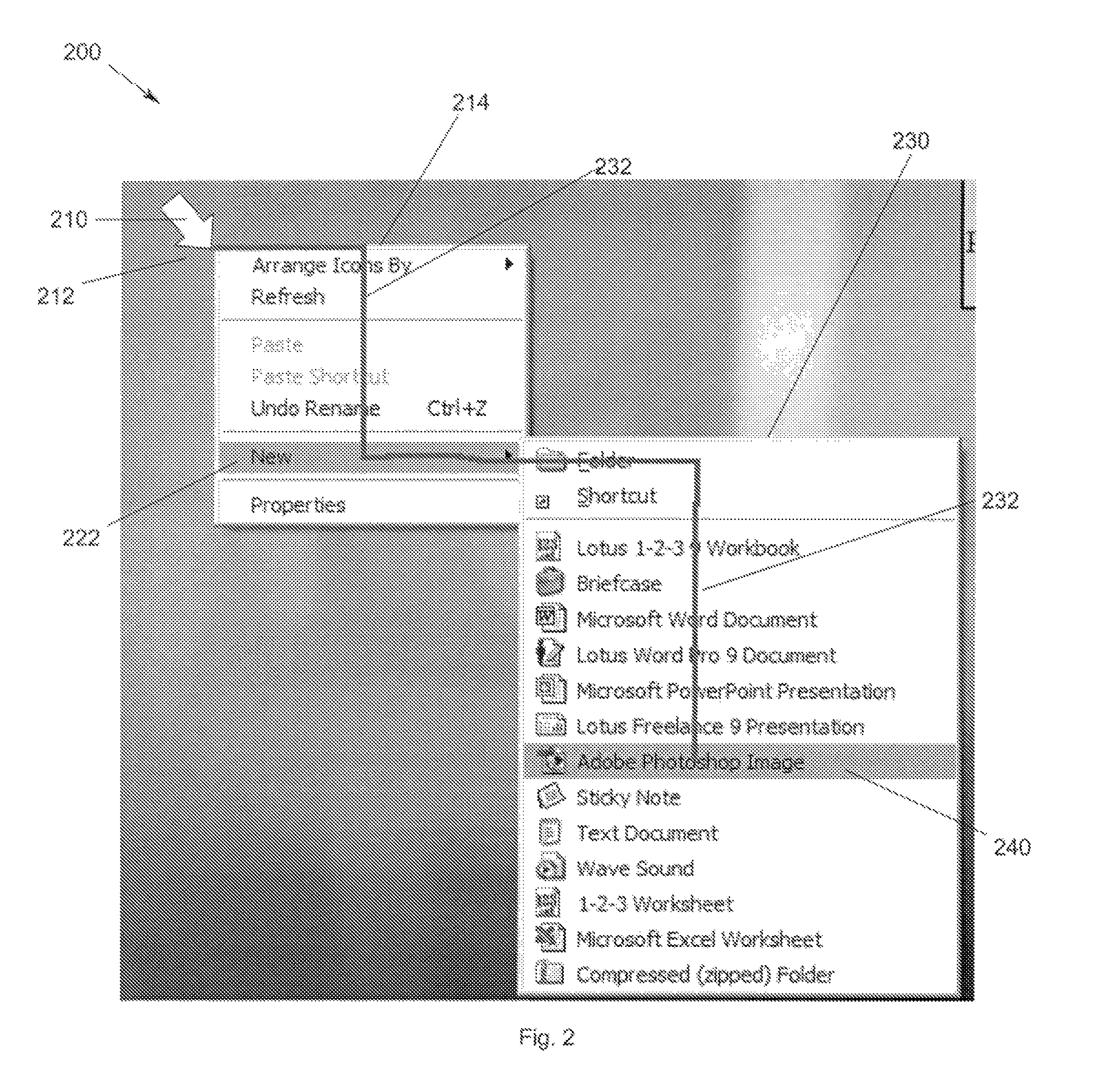 Method, apparatus and program storage device for providing customizable, immediate and radiating menus for accessing applications and actions