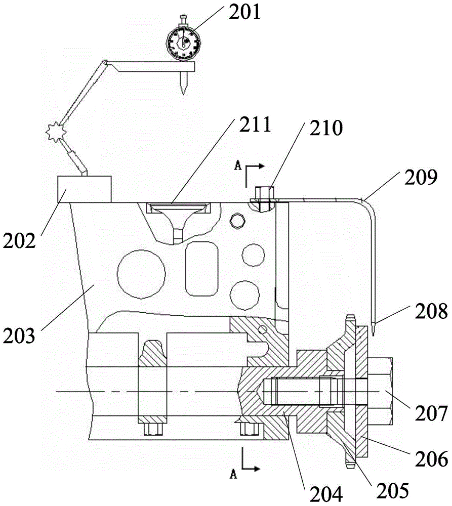 Engine gas distribution phase detection apparatus and method