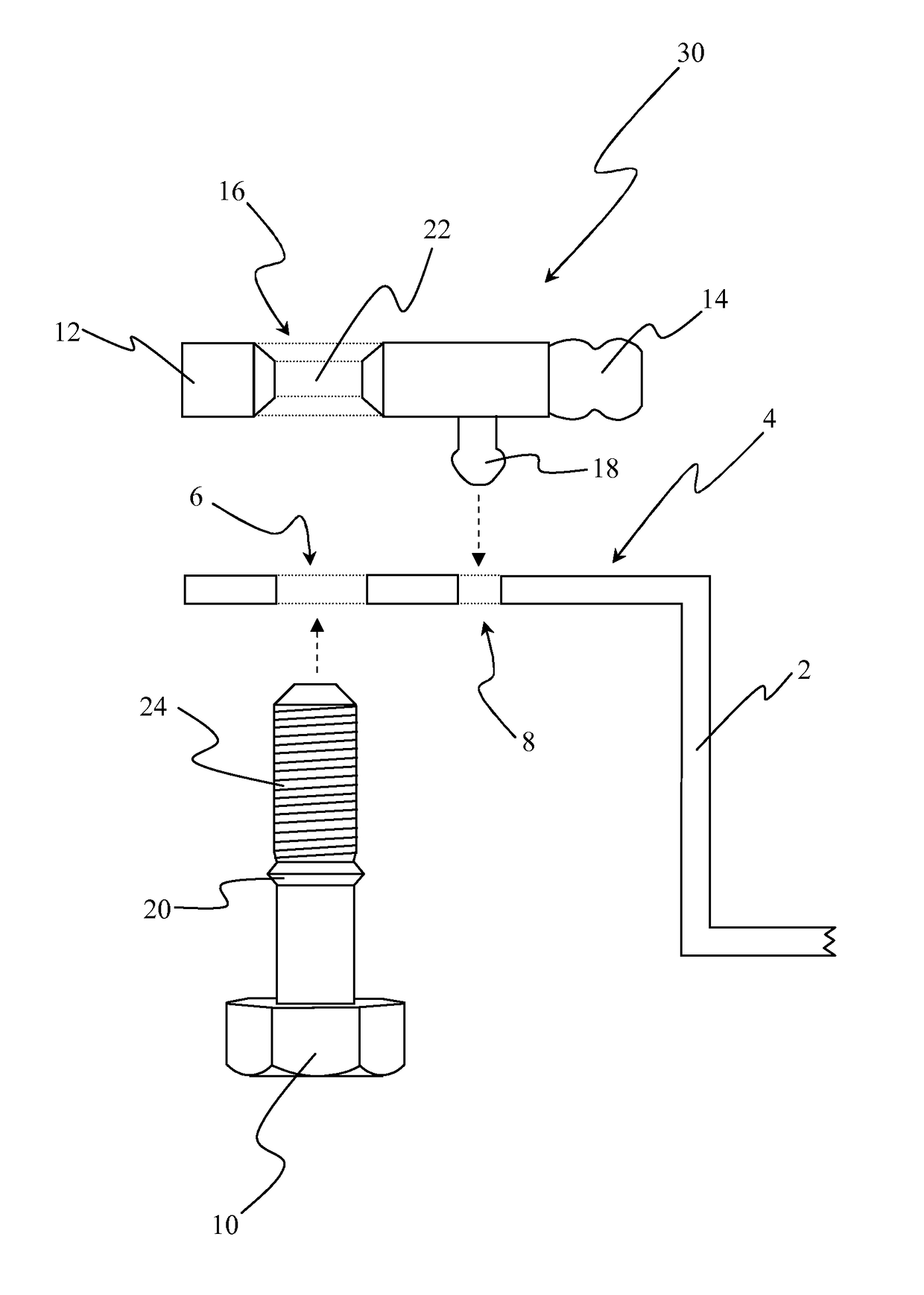 Cover mounting unit