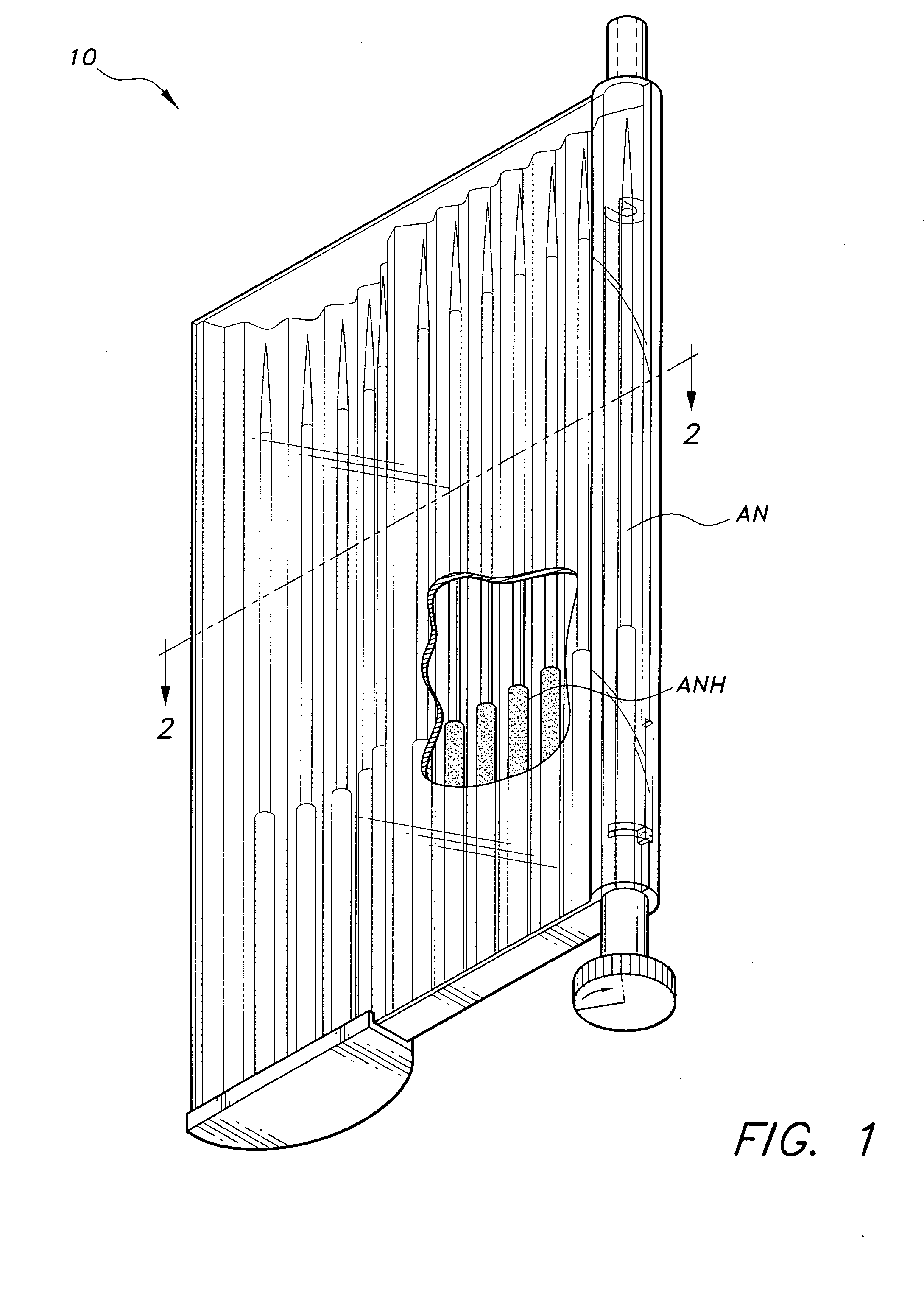 Acupuncture needle container and dispenser