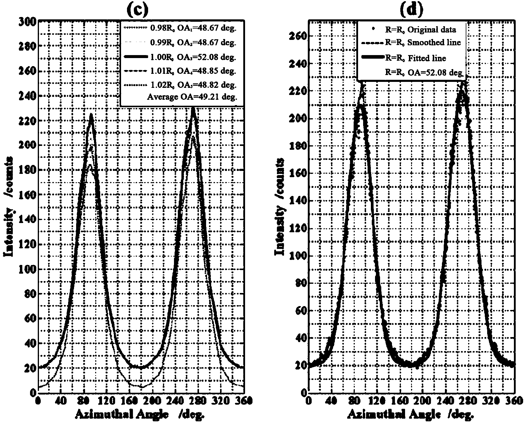 Microscopy characterization and evaluation method of homogeneity of carbon fibers