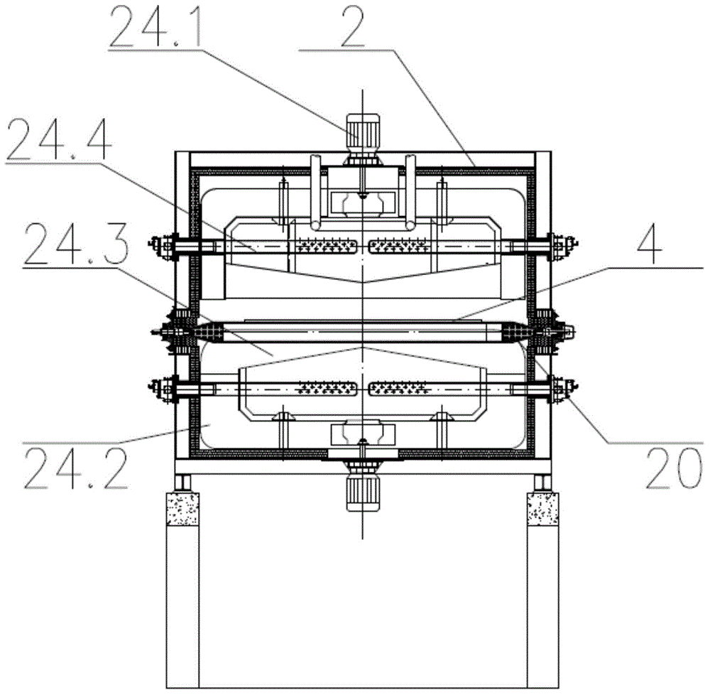 Continuous tempering furnace of roller hearth plates and annealing method thereof