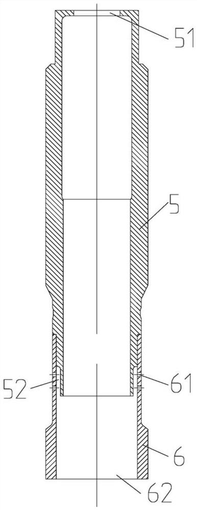 Double-component nozzle liquid flow performance testing device