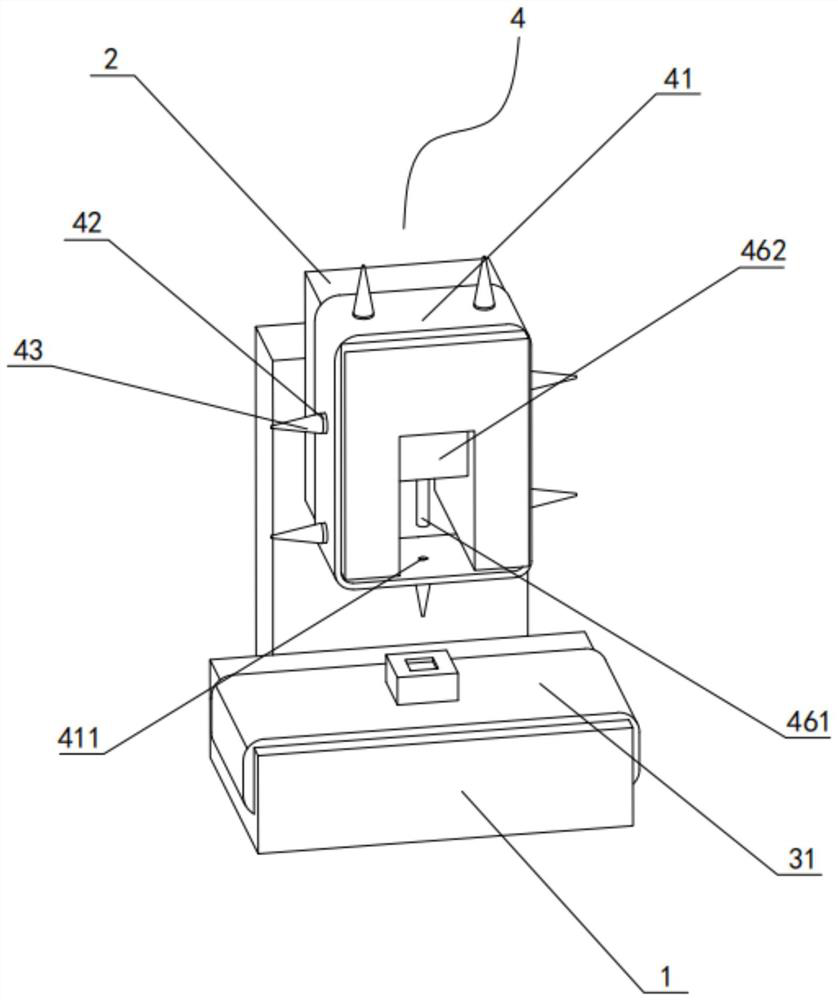 Medical examination respiratory virus specimen detection device