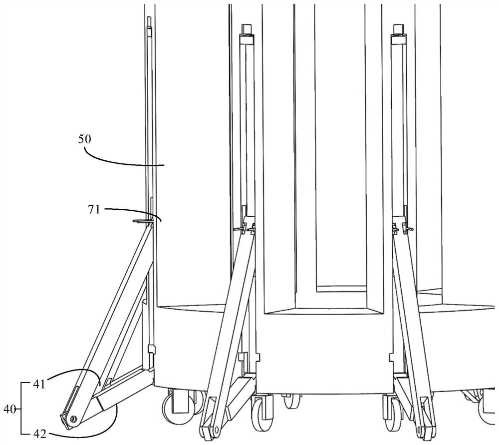 Helpage anti-falling device and system