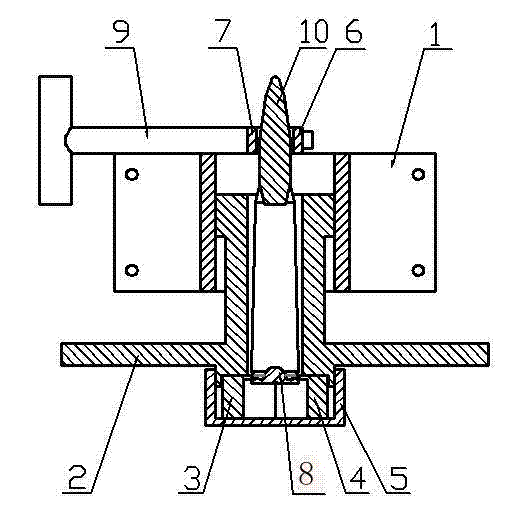 Bullet puller of large-caliber machine gun bullet