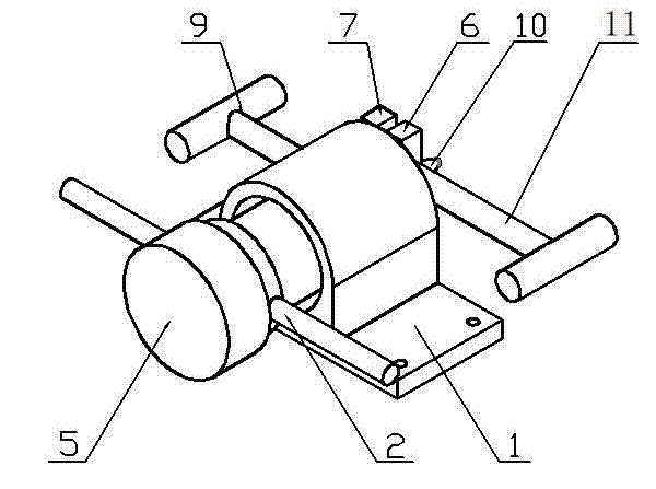 Bullet puller of large-caliber machine gun bullet