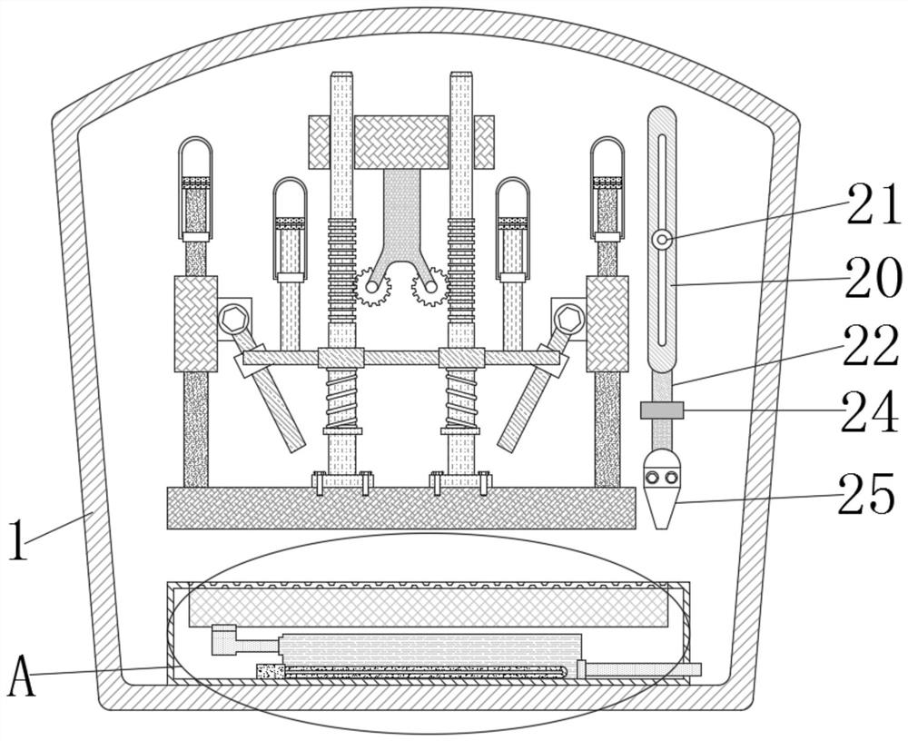 Laser cutting device for soft fabric