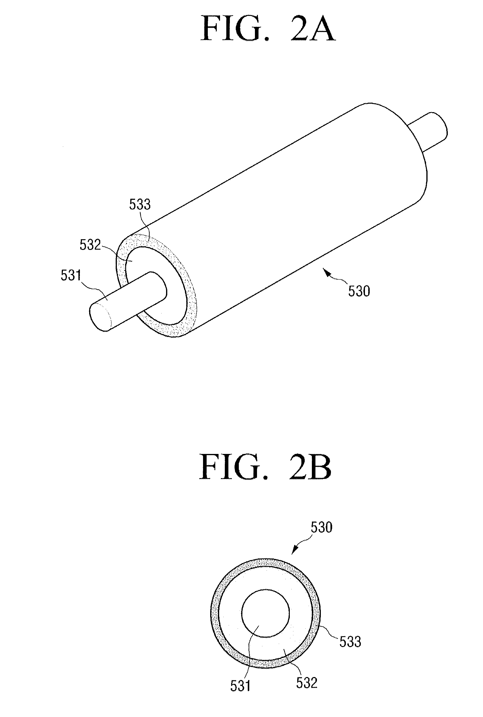 Developing roller for electrophotographic image forming apparatus, and manufacturing method of the same