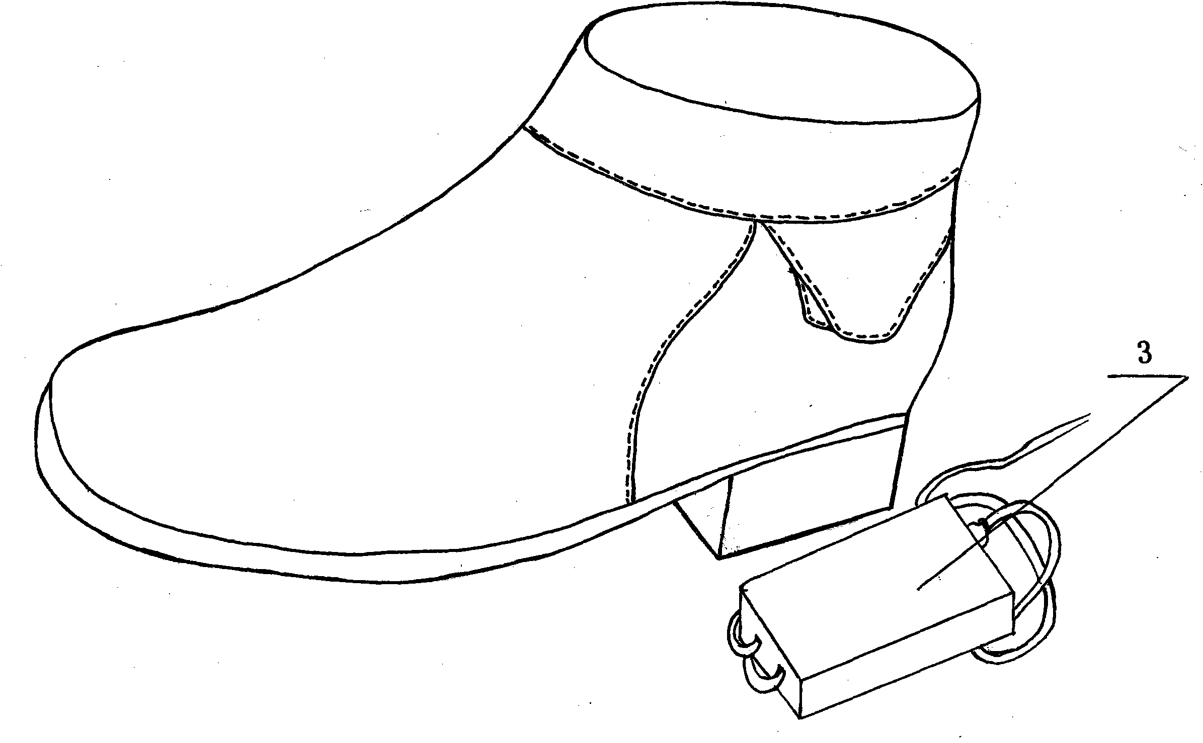 Making method of charging heating shoes