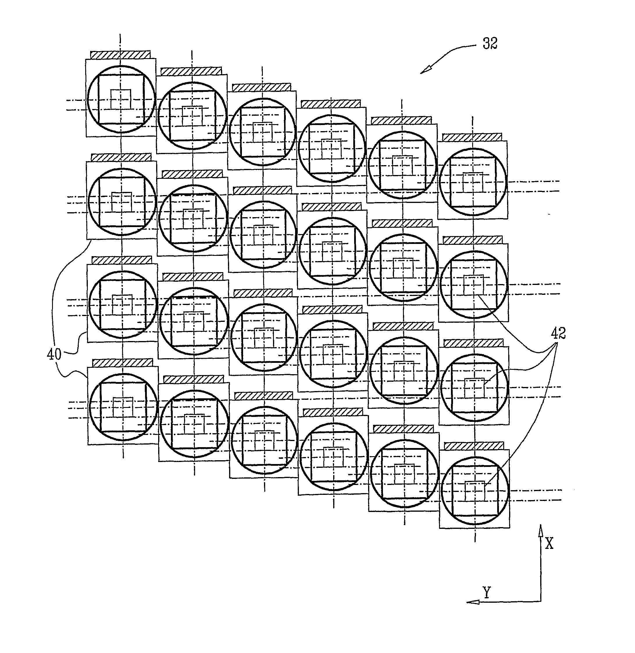 Inspection of a substrate using multiple cameras