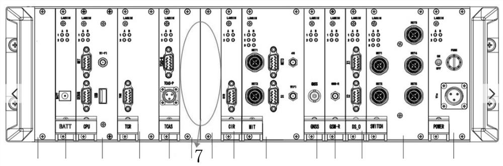 Over-the-horizon train safety protection system and method based on 5G network