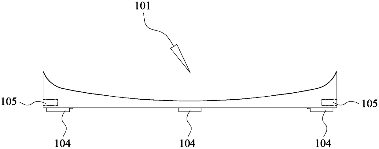 Supporting structure suitable for building unit and building containing same