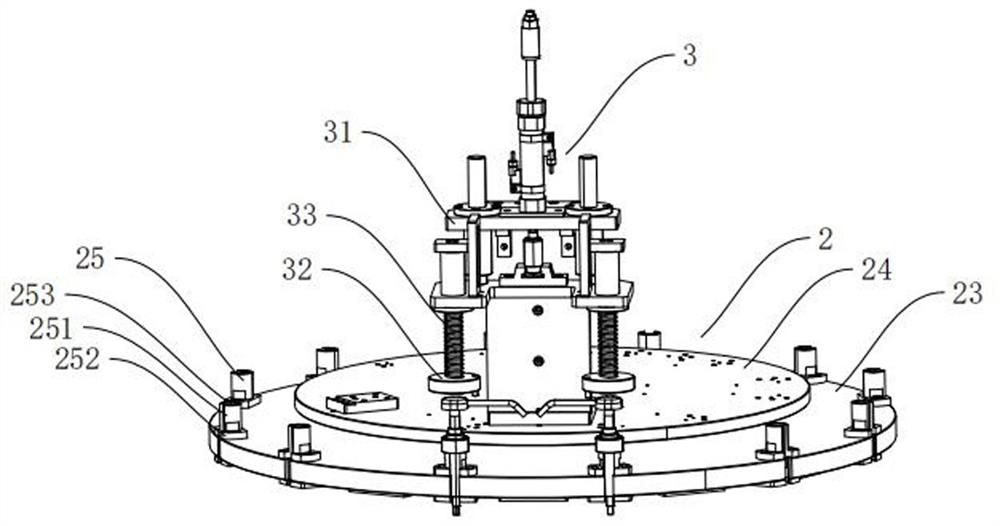 Locking method and locking device for pressing type bottle cap