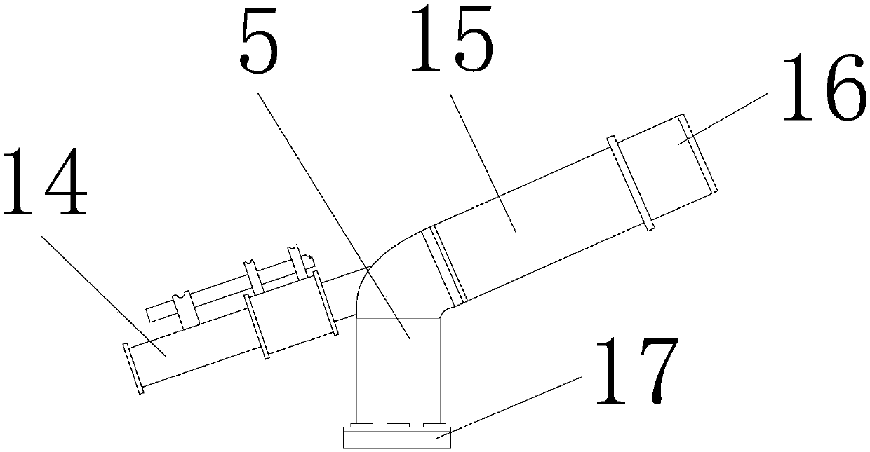 Kiln tail low-ammonia combustion equipment and implementation method thereof