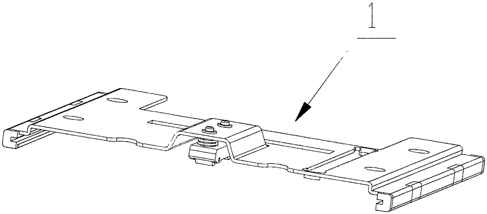 New type slide rail structure