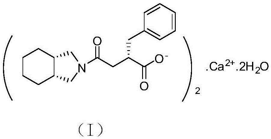 A kind of preparation method of mitiglinide calcium