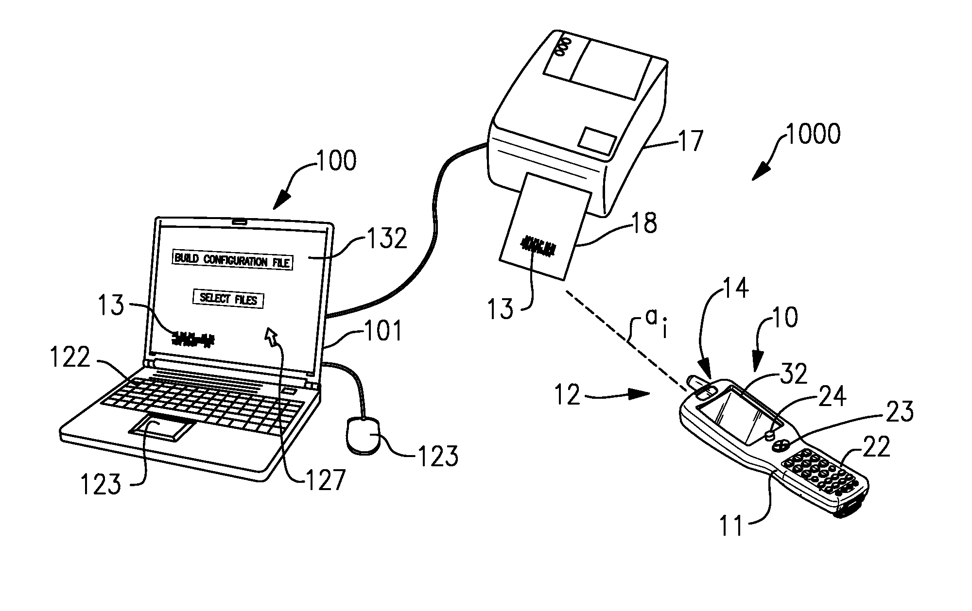 Data collection system having reconfigurable data collection terminal