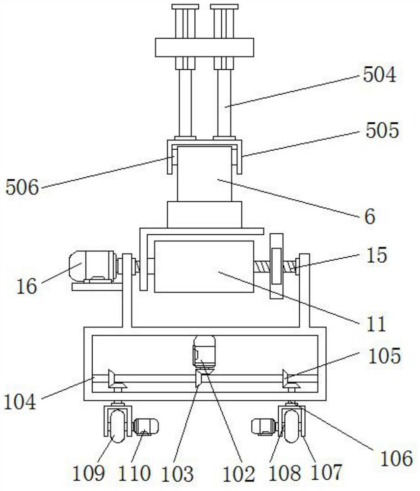 A device for cleaning and dedusting the surface of textile machinery