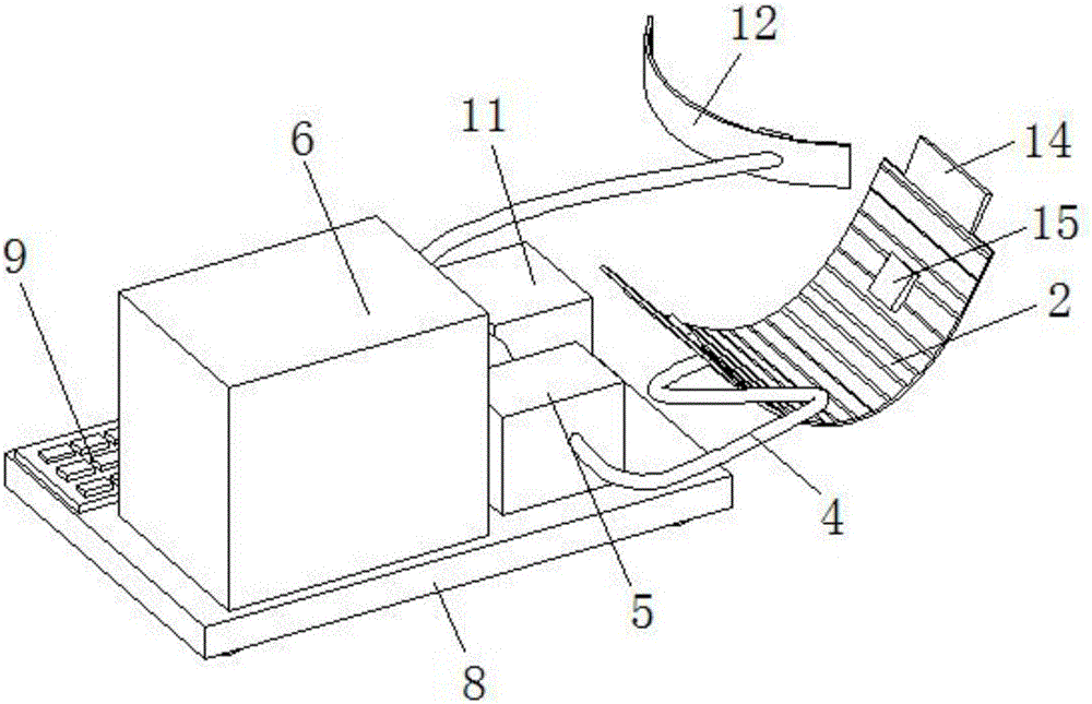 Special electrocardiograph monitoring apparatus for pediatric nursing