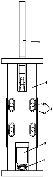 Automatic mechanical clamping jaw and robot