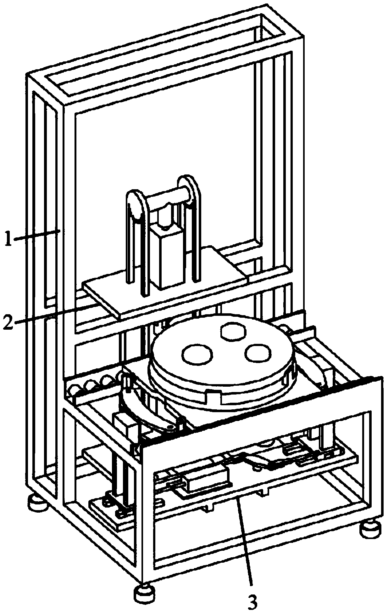 Rollover table for rollover disk insulator