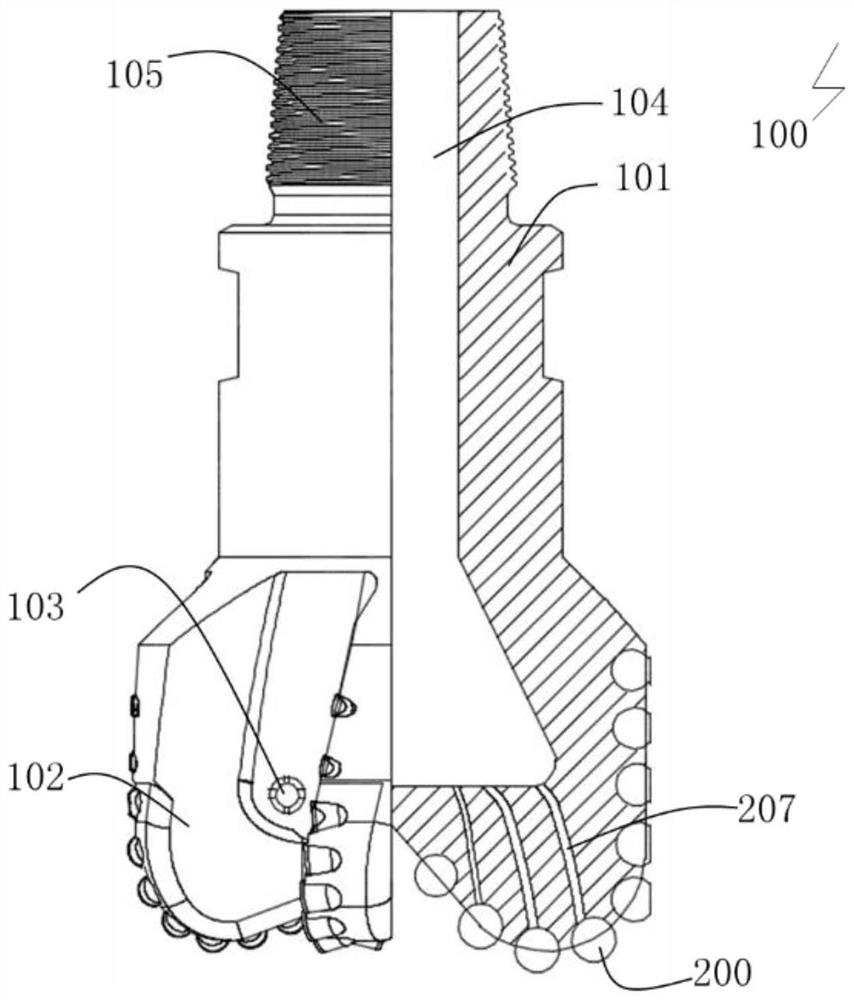 Polycrystalline diamond compact (PDC) bit with rotatable cutting tooth