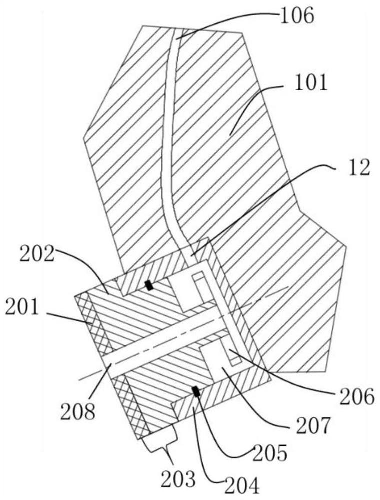 Polycrystalline diamond compact (PDC) bit with rotatable cutting tooth