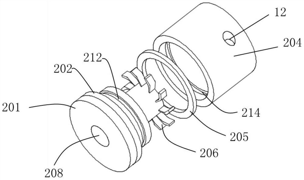 Polycrystalline diamond compact (PDC) bit with rotatable cutting tooth