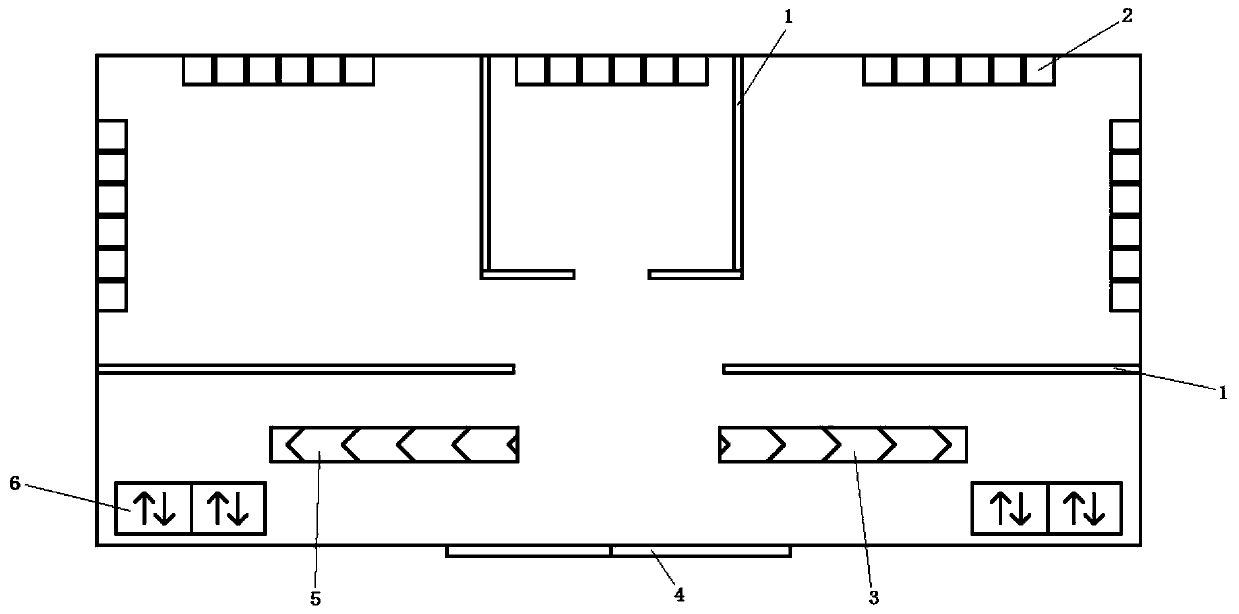 Apartment building for aged