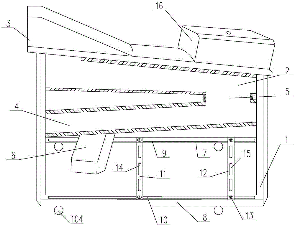 Device capable of prolonging threshing time