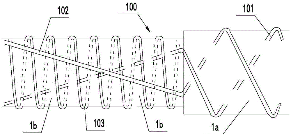 Device capable of prolonging threshing time