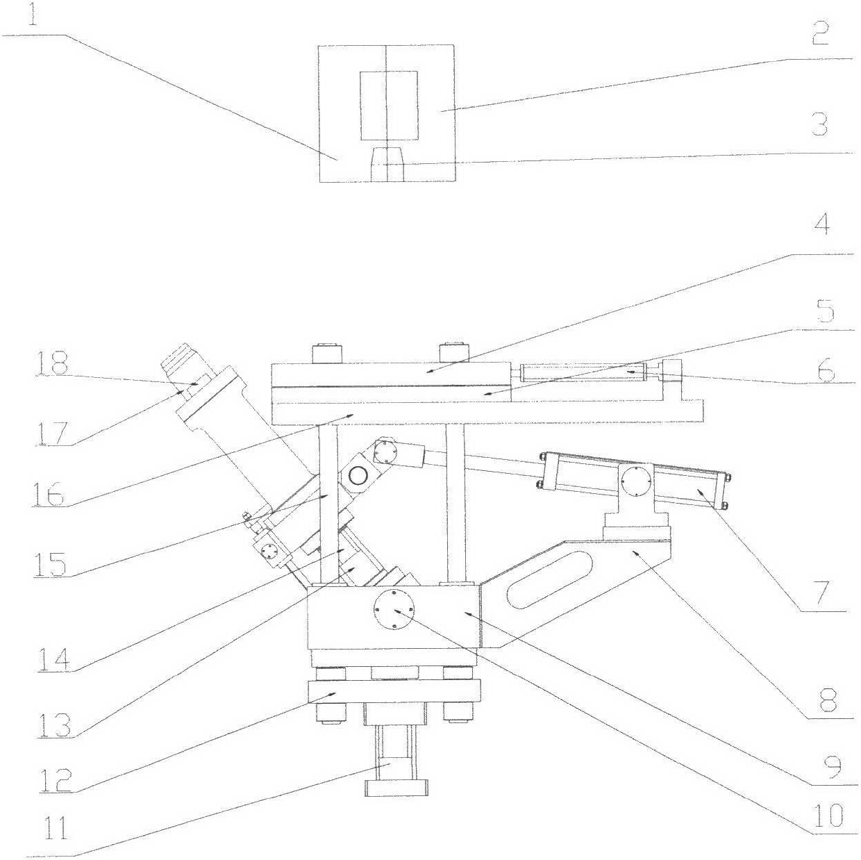 Swinging type squeezing system