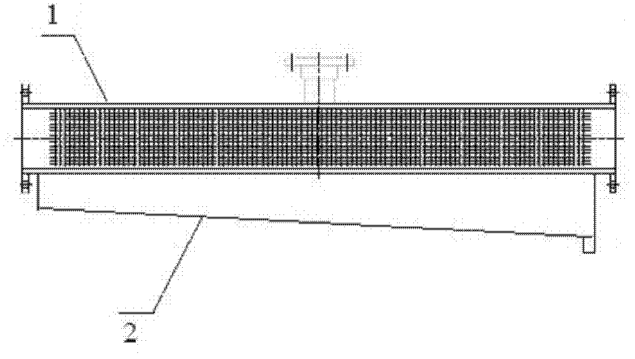 Smoke water condensing and waste heat recovering device