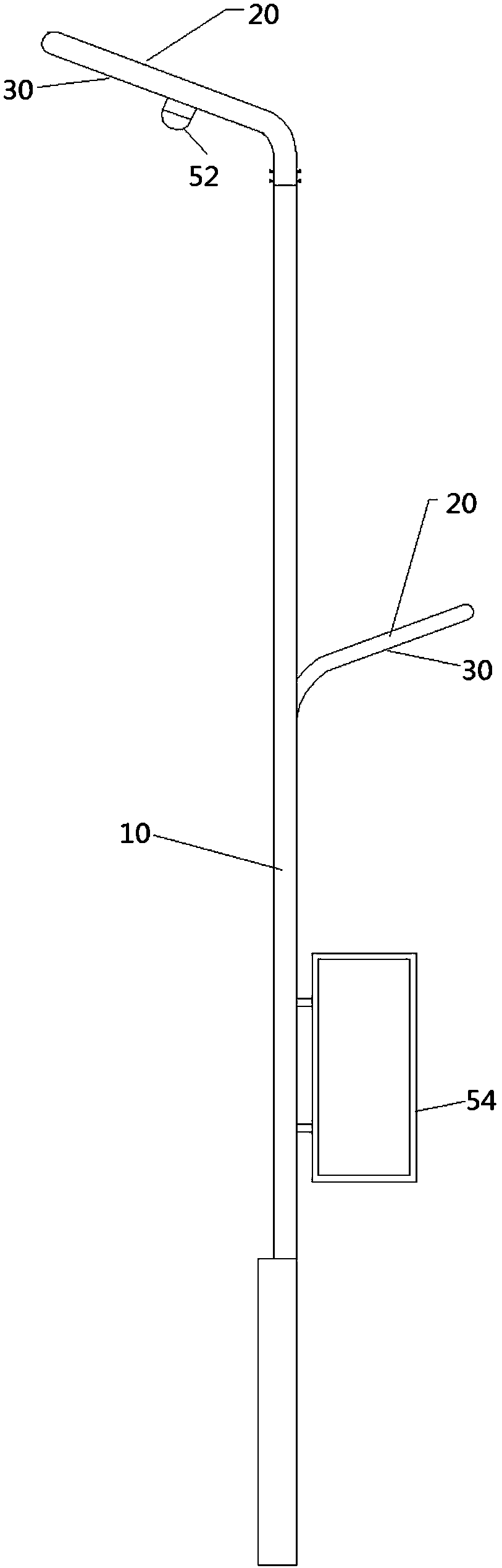 Intelligent traffic rod and intelligent road system