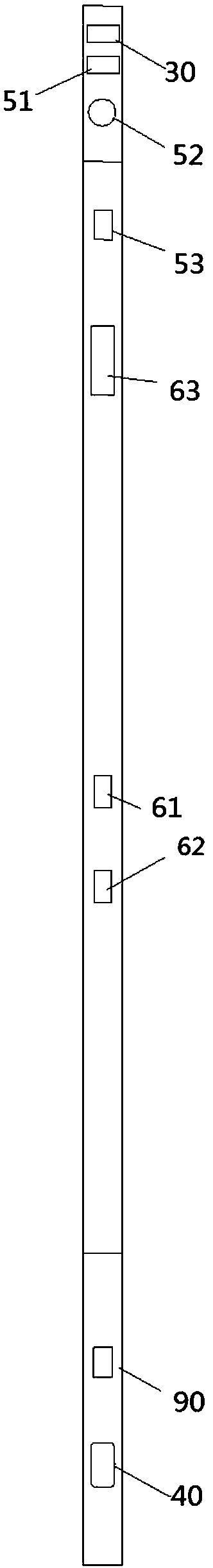 Intelligent traffic rod and intelligent road system