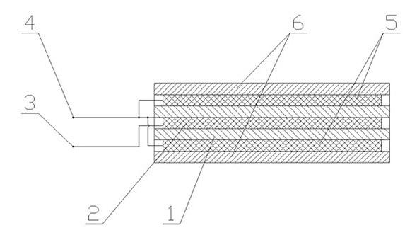 Electric heating film having anti-leakage function