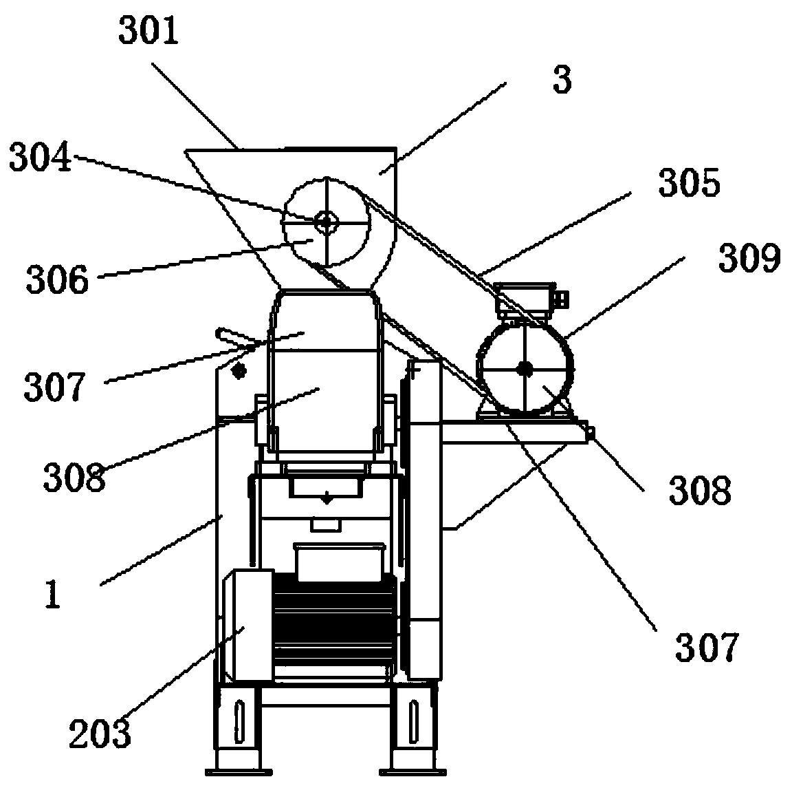 Processing technology for producing composite board by utilizing waste PET bottle flakes