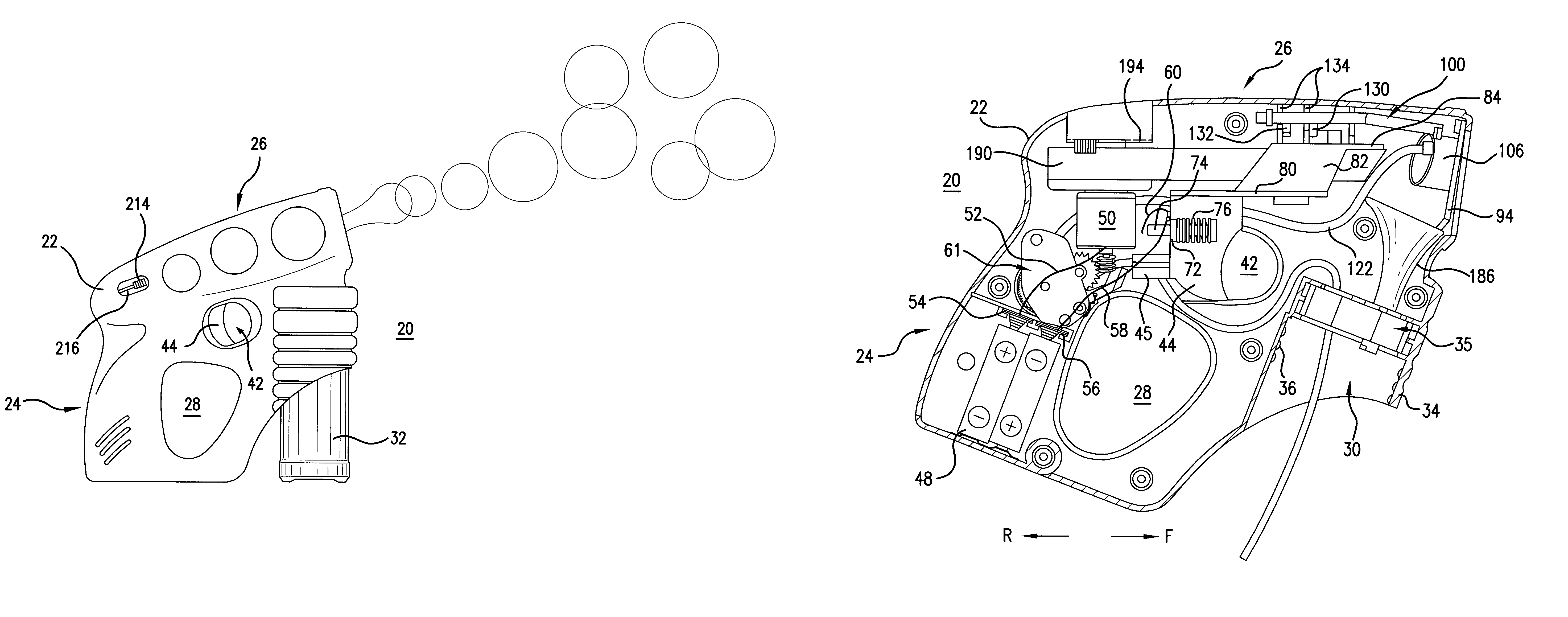 Bubble generating assembly