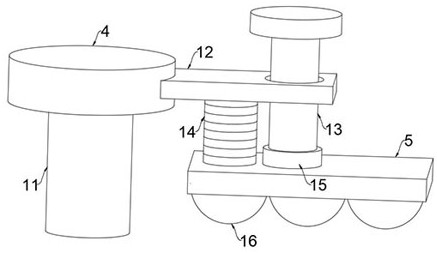 A high-precision furniture board fixed-length cutting device