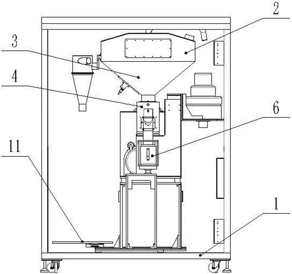 Intelligent self-service type milled rice selling machine