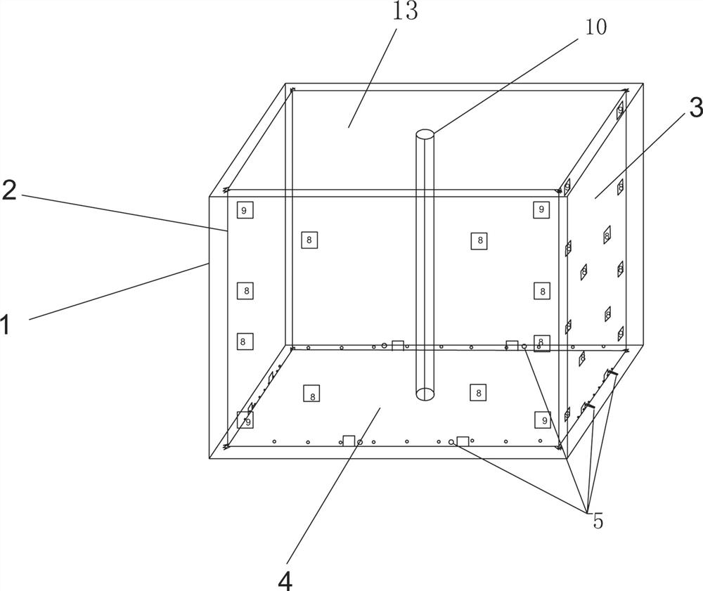 A visualization device and method for simulating the compaction and compaction process of coral sand in land reclamation