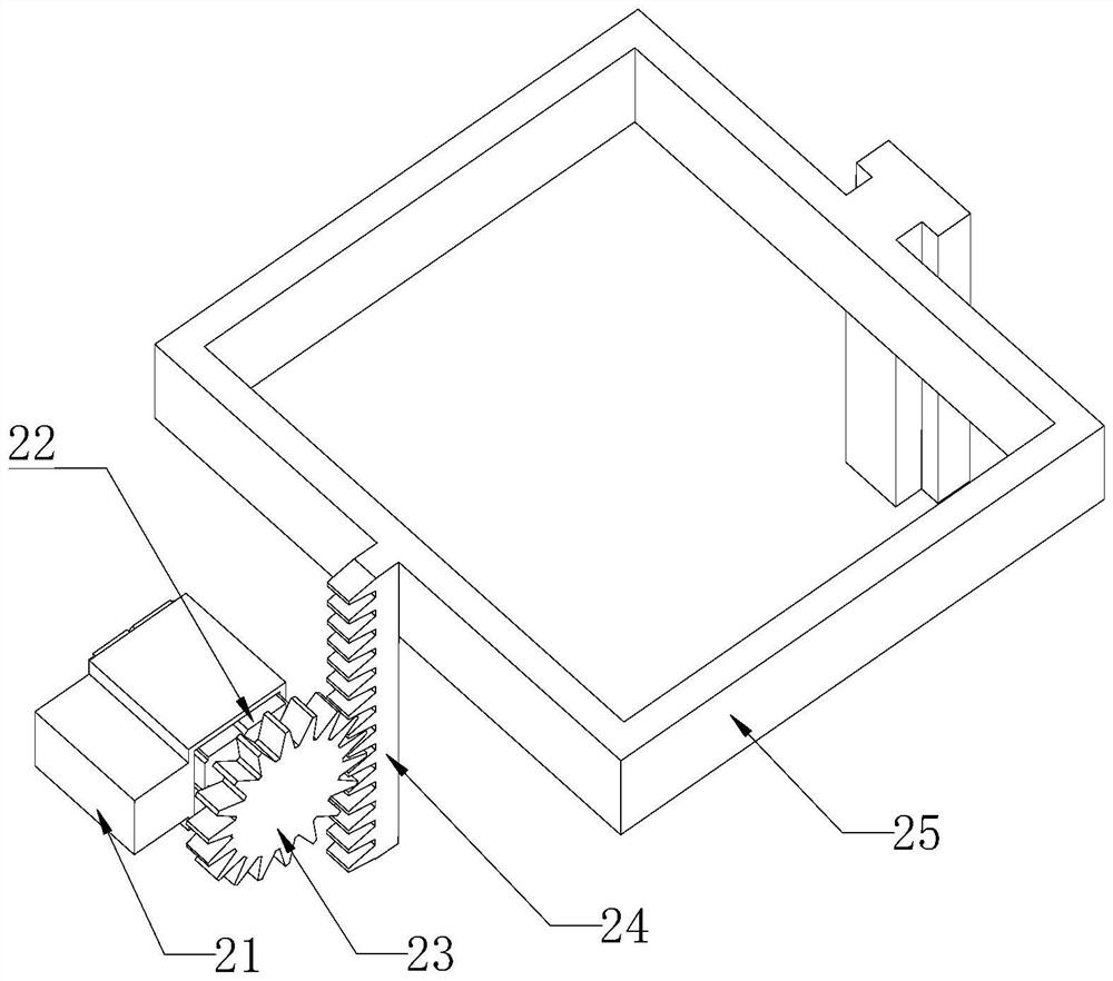 Tool setting device of numerical control hobbing veneer shearing machine